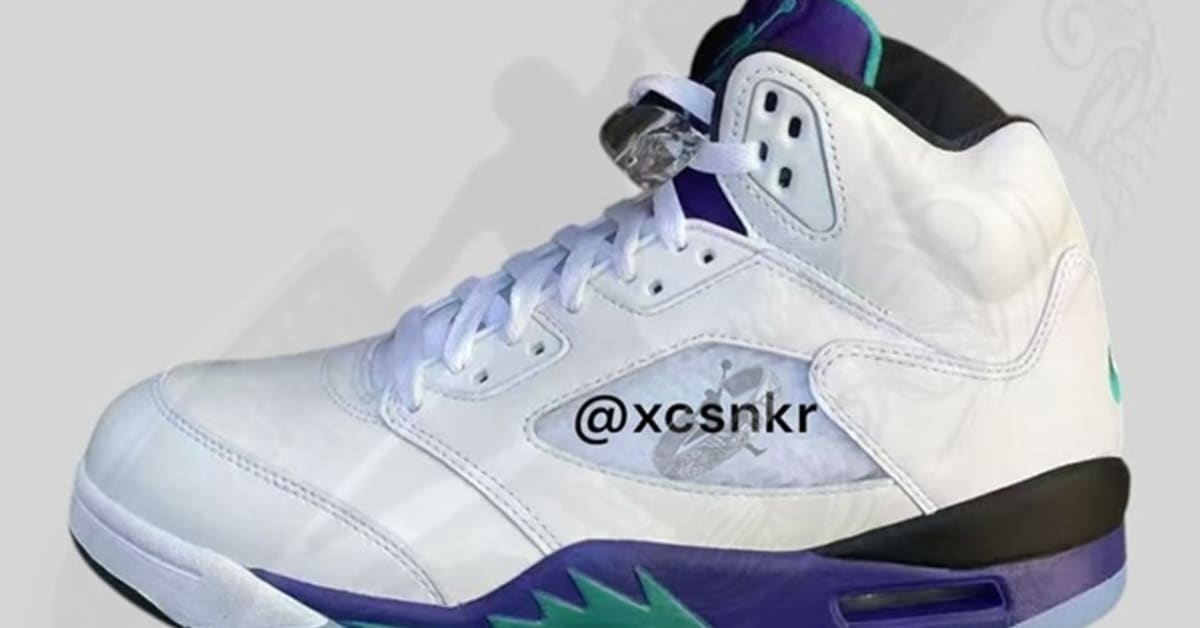 First Look at This Year's 'Grape' Air Jordan 5 Retro